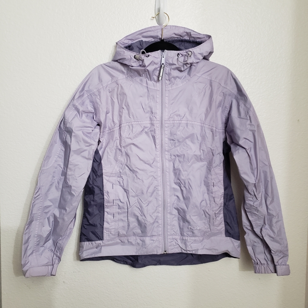 Columbia Women's Light Purple Rain Jacket